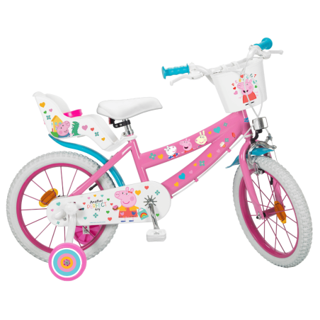  Детски велосипед Toimsa 16, Peppa Pig 1695, Розово 