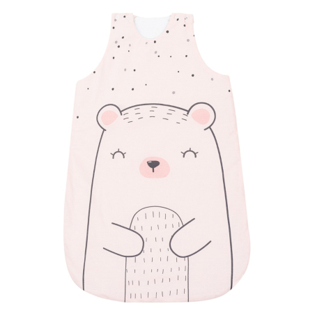 KikkaBoo Зимен спален чувал 0-6 месеца Bear with me Pink