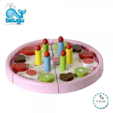  Дървена играчка Beluga 77023, Торта 