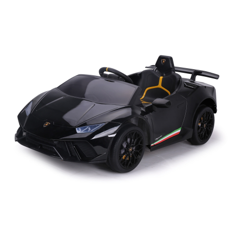 Chipolino  Електрическа кола Lamborghini Huracan Черна EVA