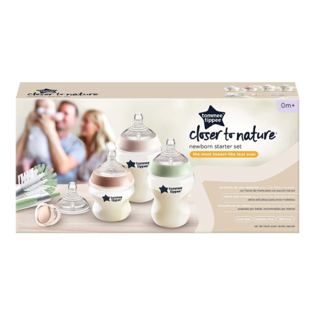 Tommee Tippee Комплект за новородено с четка за шишета