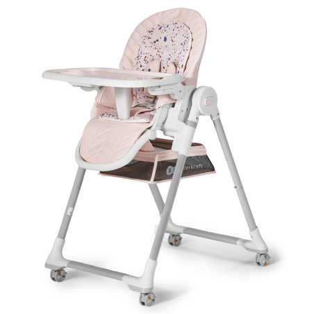  Столче за хранене KinderKraft LASTREE, розово 