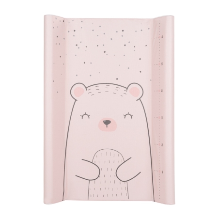 KikkaBoo Мека PVC подложка за повиване 70х50см Bear with me Pink
