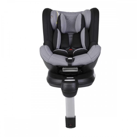 СТОЛЧЕ ЗА КОЛА SAFE ROTATE 360° С ISOFIX 0-18 КГ. СИВО С ЧЕРНО