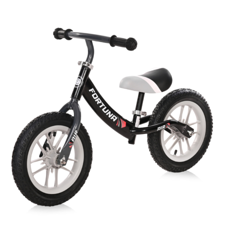 LORELLI BALANCE BIKE FORTUNA AIR GLOWING RIMS GREY&BLACK