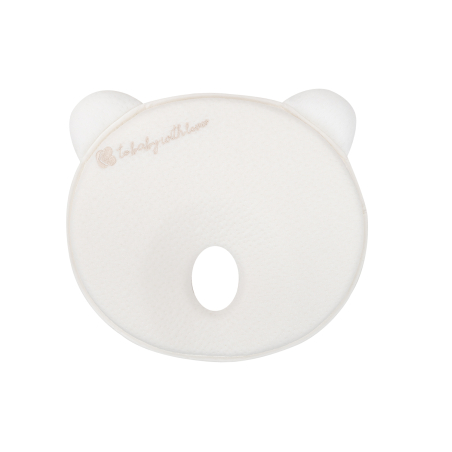 Мемори ергономична възглавница Bear Airknit White