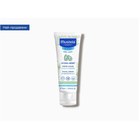 Mustela Hydra Bebe Крем за Лице 40 ml