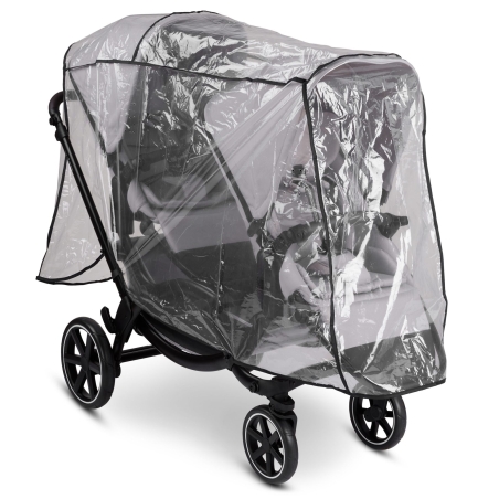 ABC Design Rain Cover for Twin Stroller Zoom Дъждобран за Детска Количка 2 в 1