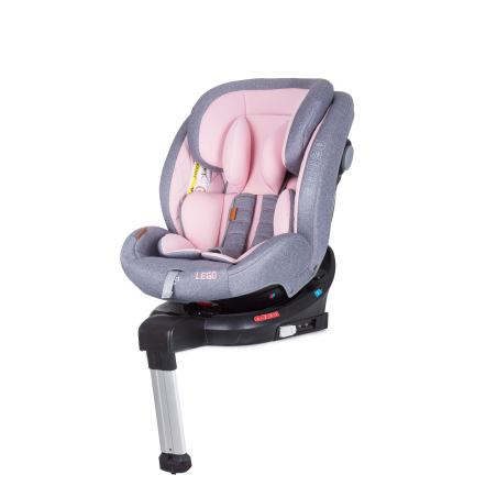 Chipolino  Столче за кола 0-36 кг. ISOFIX 360 LEGO Пудра