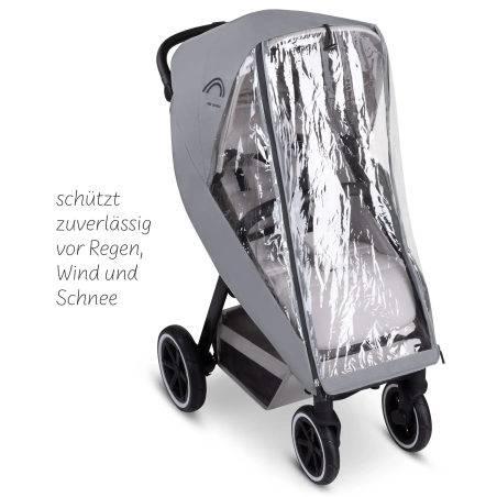 ABC Design Rain Cover 4 Seasons for Stroller Дъждобран с Цип за Детска Количка