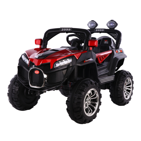 KikkaBoo Акумулаторна кола Alpinist Red SP