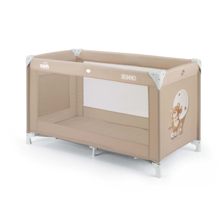 CAM Кошара за спане и игра Sonno 86 Екрю