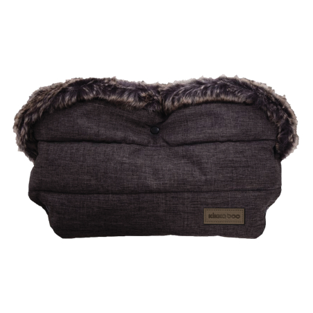 Ръкавица за количка Fur Melange Black