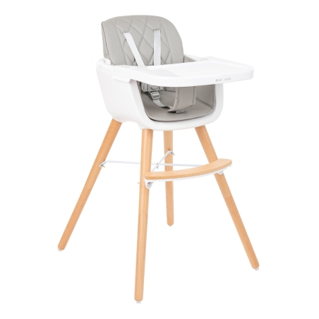 Стол за хранене 2в1 Woody Grey