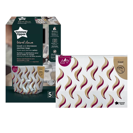Tommee Tippee ТОРБИЧКИ ЗА СТЕРИЛИЗАЦИЯ / СТЕРИЛНО ПРЕНАСЯНЕ (5 бр./оп.)