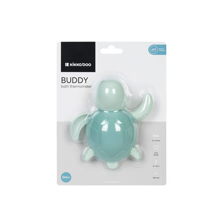 KikkaBoo Термометър за Вода Buddy Mint