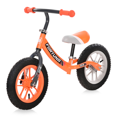 LORELLI BALANCE BIKE FORTUNA AIR GLOWING RIMS GREY&ORANGE