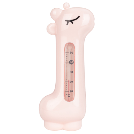 KikkaBoo Термометър за вода Giraffe Pink