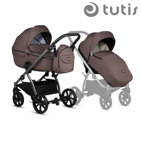 Tutis Uno5+ Cocoa 159  Комбинирана Детска Количка  2 в 1