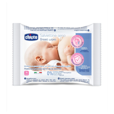 CHICCO Кърпички за кърмачки 16 броя