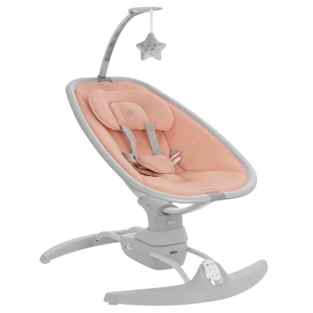 KikkaBoo Електрическа люлка Spinny Pink