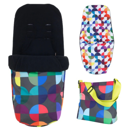 Комплект чувалче за крака и чанта Cosatto CT4921A KALEIDOSCOPE 
