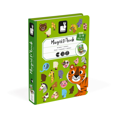 Janod Magneti'Book Магнитна Книга Животни