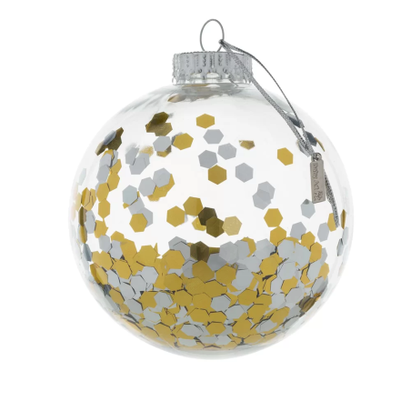 BABY ART MY BABY STILE  CHRISTMAS BALL - КОЛЕДНА ТОПКА ПРОЗРАЧНА