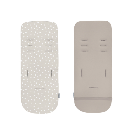 Мемори подложка за количка Dots Beige