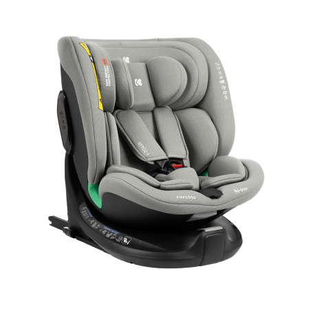 KikkaBoo Стол за Кола 40-150 см i-Tour i-SIZE Light Grey