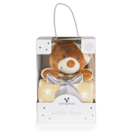 Cangaroo Одеало 90/75 с Играчка Addie Bear 111962