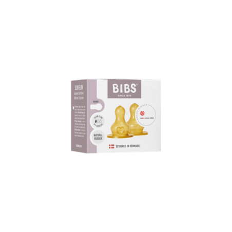 BIBS 2 Броя Биберони за Бутилка Бавен Поток от Каучук