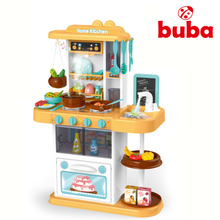  Детска кухня Buba Home Kitchen, 43 части, 889-163, оранжева 