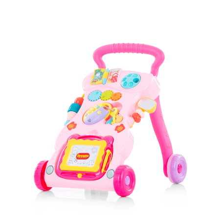 Chipolino  Музикална играчка на колела Funny Розова