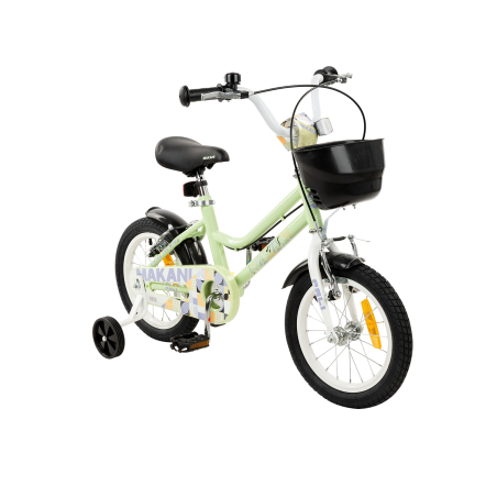 KikkaBoo Makani Детски велосипед 14`` Pali Green