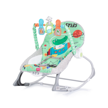 Chipolino  Музикален шезлонг Baby Spa Зелен