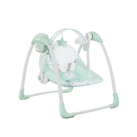 KikkaBoo Електрическа люлка Chillo Jungle King Mint