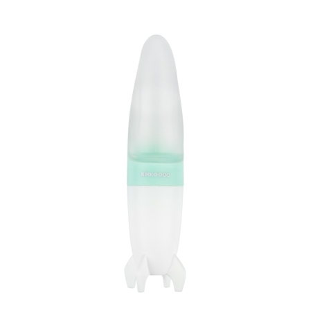 Шише силиконово с лъжичка 90мл. Rocket Mint