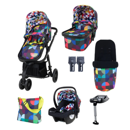 Количка Cosatto Giggle 3в1 CT5000 KALEIDOSCOPE, Пълен комплект