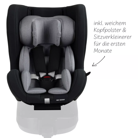 ABC Design Reboard Car Seat Lily i-Size 0 - 4 years Кош за Новородено Graphite