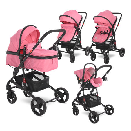 Д.КОЛИЧКА ALBA CLASSIC SET CANDY PINK