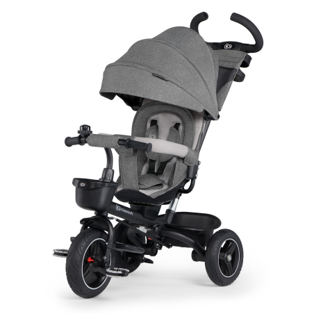  Триколка Kinderkraft SPINSTEP, сива 