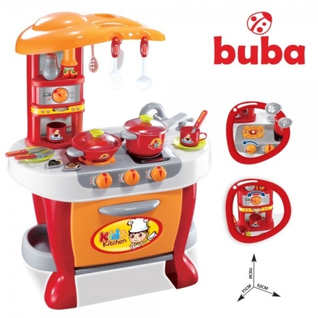  Детска кухня Buba Little Chef, Червена 