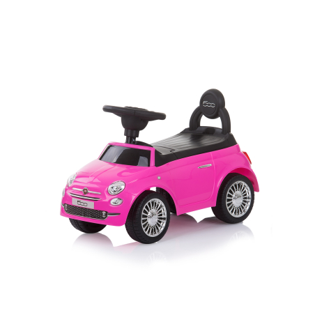 Chipolino  Количка за яздене Фиат 500 Розова