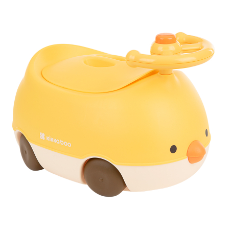 KikkaBoo Гърне бебешко Chick Yellow