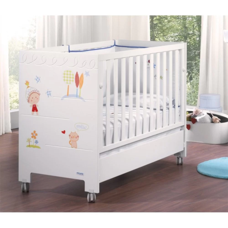 Легло-кошара DUENDE RELAX Micuna 60/120 - white
