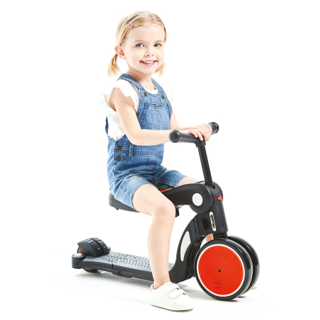 Chipolino  Детска играчка скутер 4 в 1 ALL RIDE Червен