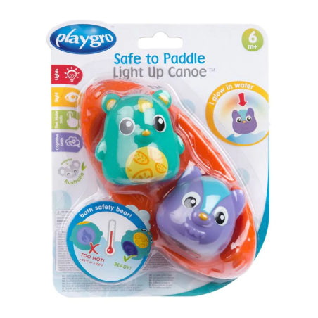 PLAYGRO КАНУ ЗА БАНЯ С ТЕРМО СЕНЗОР И СВЕТЛИНИ 6М+