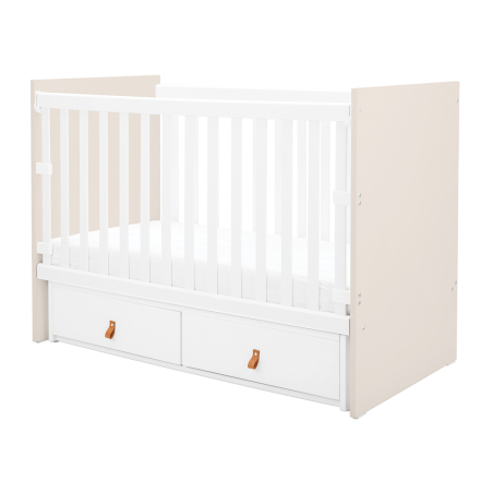 KikkaBoo ПДЧ кошара с чекмеджета Hollee Beige