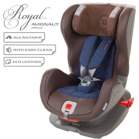  Столче за кола Avionaut Glider Royal L.03, IsoFix, 9-25 кг, Кафяво/Синьо 
